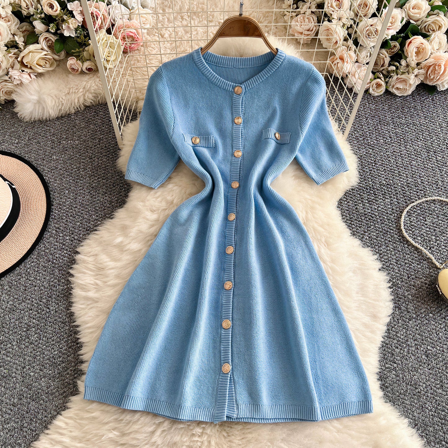 Knitted Dress - My Clothina