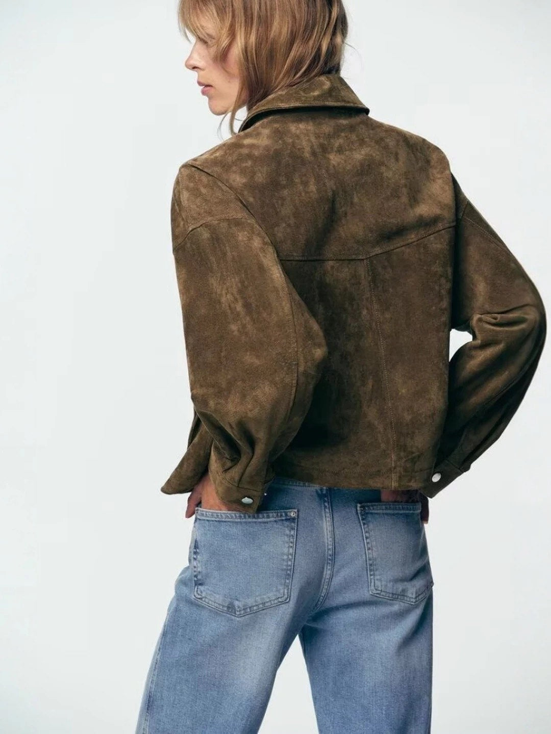 LEATHER BOMBER JACKET My Clothina