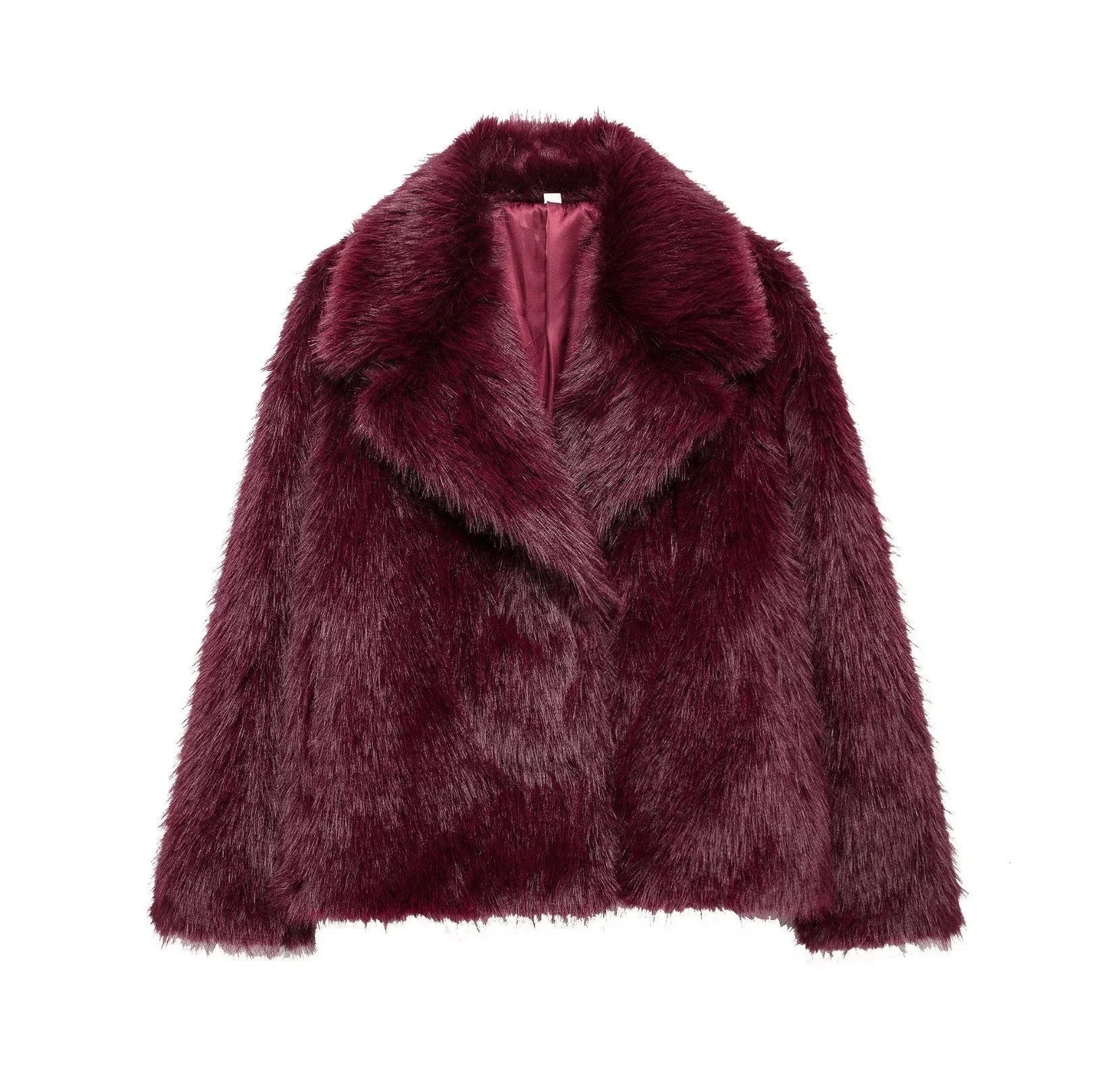 Za Faux Fur Coat My Clothina