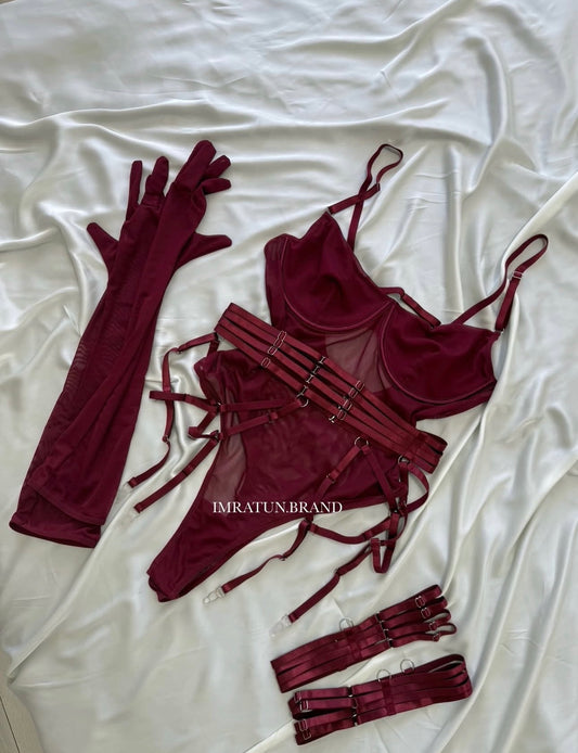 "Royal Velvet" Bodysuit My Clothina