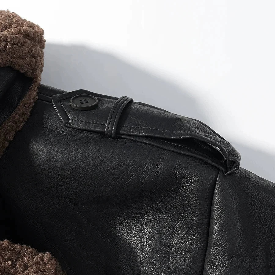 Za Faux Fur Coat with belt – My Clothina