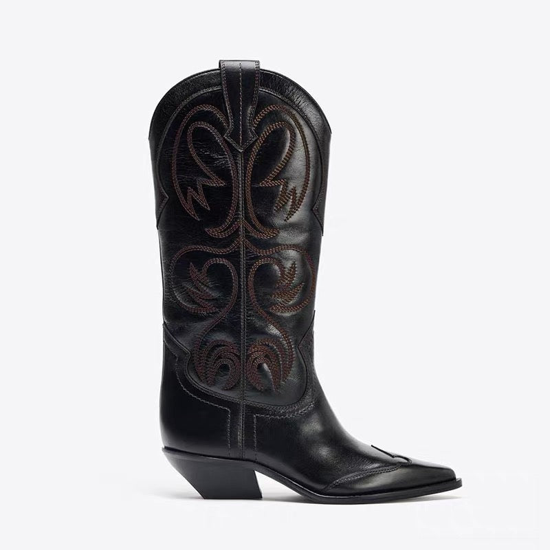Western style cowboy boots My Clothina