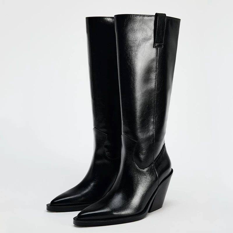 Western style cowboy boots My Clothina